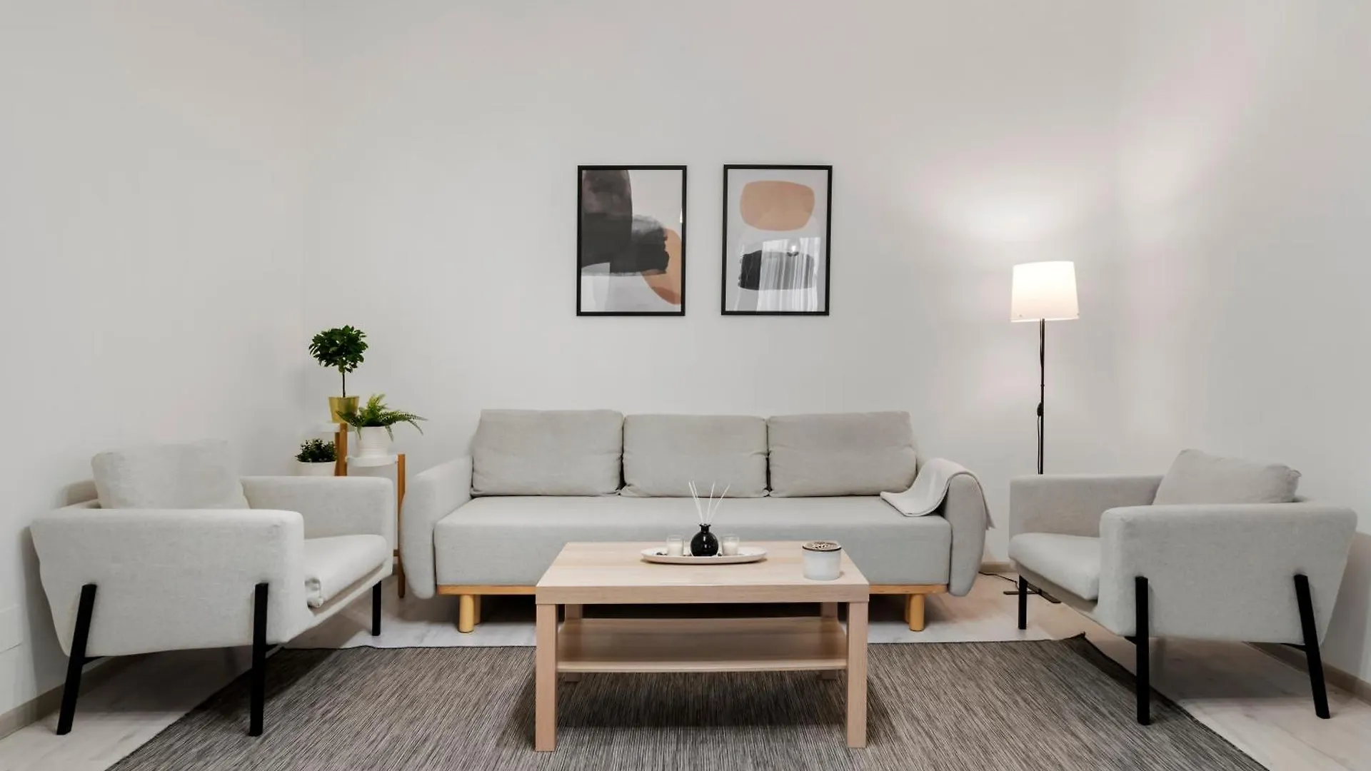 Apartment Scandinav 2Bdr Piata Romana Bucharest Romania